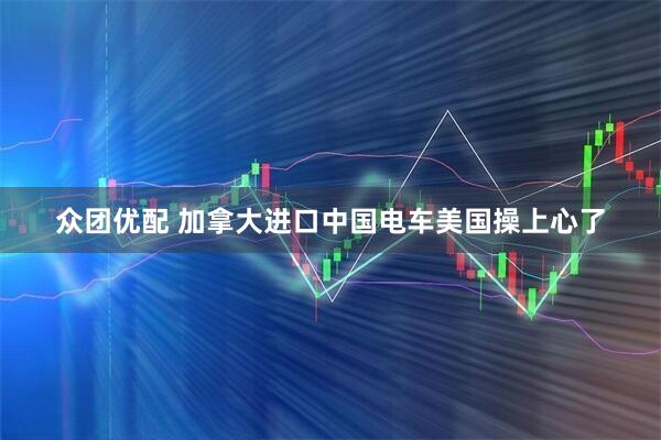 众团优配 加拿大进口中国电车美国操上心了